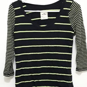 Hollister 3/4 sleeve t-shirt